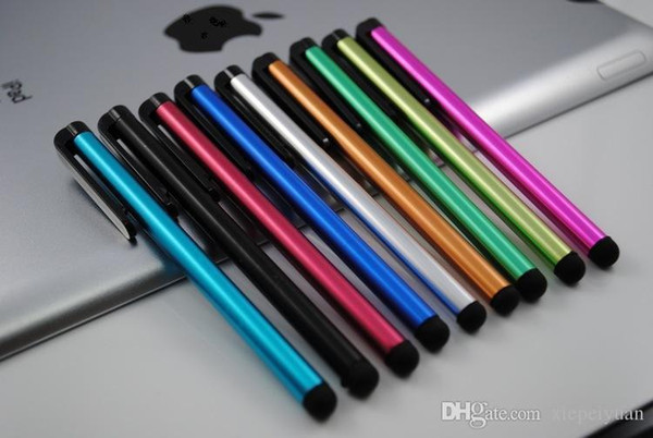 Capacitive Screen Stylus Pen Touch Pen For iPhone 5 6 4 iPad 2 3 iTouch Samsung Galaxy S5 S4 S3 Note 2 3 Pad Tablet PC A33 Q88 Cellphone