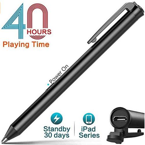 Active stylus for all iPads, tap accurately and sensitivity draw fluently, 2.6mm diameter replaceable rubber tip, Proivde customize service