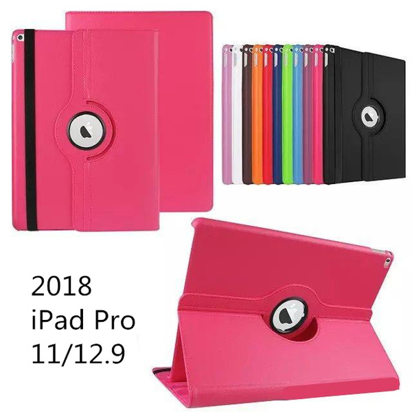 360 Degree Rotating Flip PU Leather Smart Cover Stand Magnetic Case For Apple iPad Pro 12.9 inch 2 3 4 5 6 9.7inch Mini Mini4