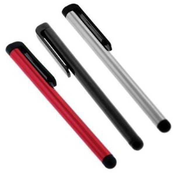 Wholesale Lot3 Metal Stylus Touch Screen Pen for IPhone 3G 3GS 4S 4 4G Ipad 2 ipod Touch Stylus For Mobile Phone