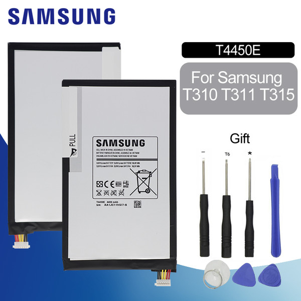 SAMSUNG Tablet Battery T4450E For Samsung Galaxy Tab 3 Replacement Battery 8.0 T310 T311 T315 4450mAh