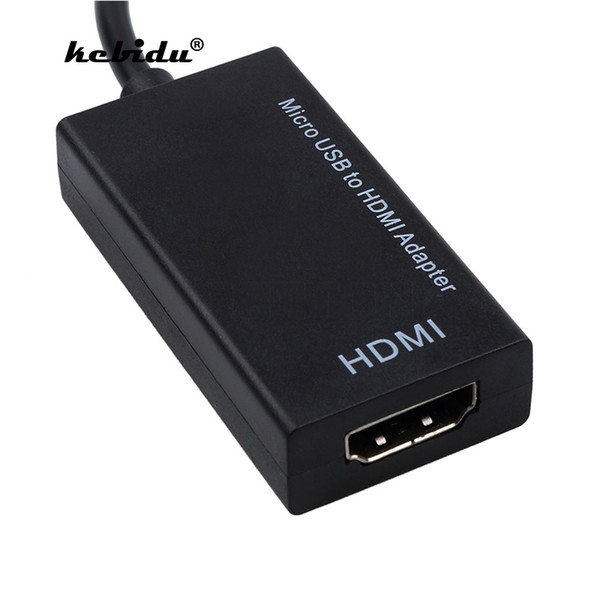 kebidu High Speed Micro USB to HDMI HDTV Adapter Cable Audio Cables For Phone For Mobile Phone Wholesale