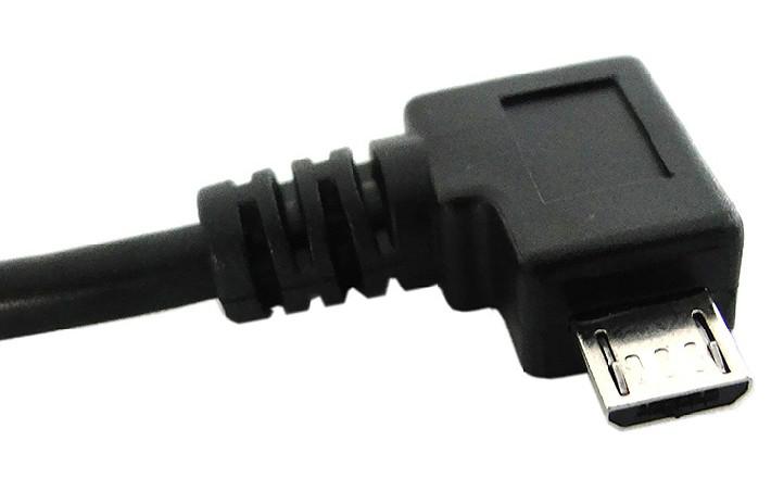 male 5pin to female USB micro OTG cable for samsung table pc with Angle L adapter DHL FEDEX free 1000pcs