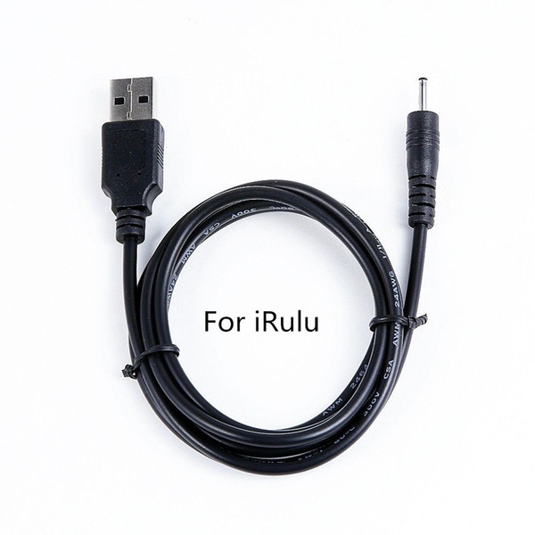 USB PC/DC Power Charging Charger Cable Cord Lead For iRulu Tablet AS107 AL010