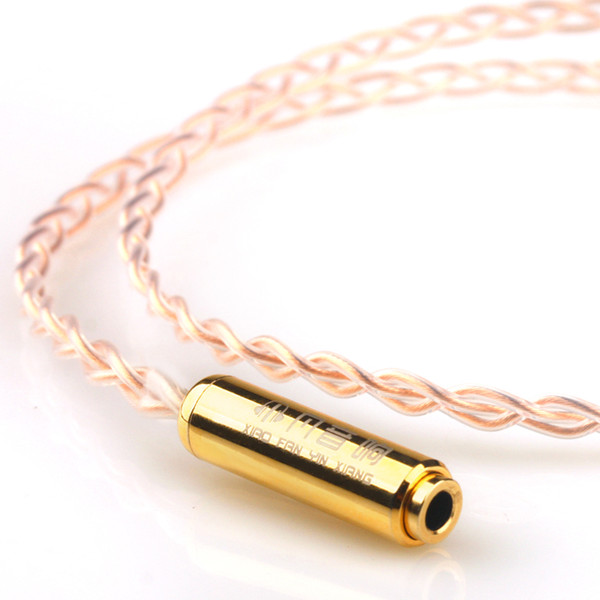 Xiao Fan Handmade Y03 Extension Cord Single Crystal Copper Computer Speaker 3.5 mm Male to Female Audio Cable Headset Long Line