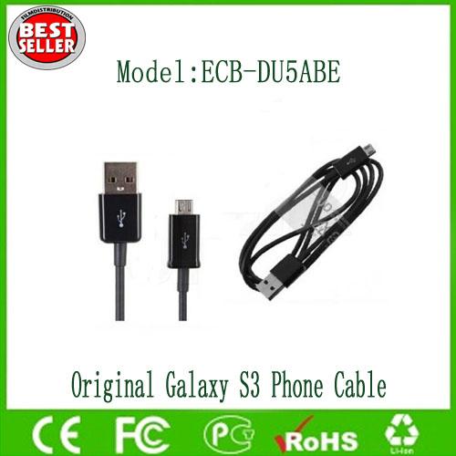 Original USB Data & Charging Cable For Samsung Galaxy S3 I9300 Galaxy S4 I9500 Galaxy Note 2 N7100 Data Cable Free Shipping