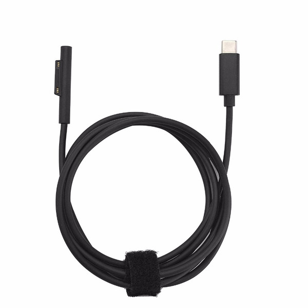 USB-C Charging Cable Compatible for Microsoft Surface Pro 3/4/5, 15V PD Charging Works with PD Power Supply-1.8Meters