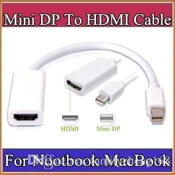 Thunderbolt Mini DisplayPort To HDMI Adapter Display Port Hub Male Female DP Cable Converter For iMac Macbook Pro Air Laptop B-PS