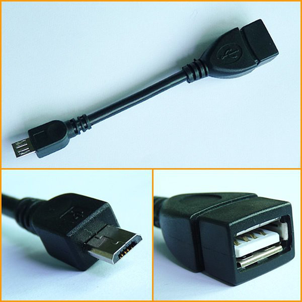 Micro 5PIN USB Male to USB 2.0 Female OTG Adapter Cable For Smart Phone,Mobile phone,Android phone Data Sync & Charger