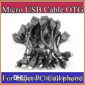 OTG Cable Micro USB Audio Video For Tablet PC Samsung Lenovo ZTE Huawei Mi Notebook MP3 MP4 MP5 U Disk Adapter Cable C-PS