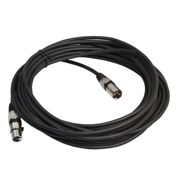 3 Pin XLR Cable Microphone Cable Audio Sound XLR Male to Female Extension Stereo Adapter 1m,1.8m,3m,5m,10m,15m,20M