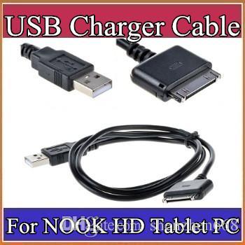 High quality 3.3ft Replacement USB Data Charger Cable Cord For Barnes Noble Nook HD 7 Tablet A-PS