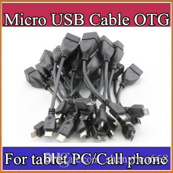 OTG Cable Micro USB Audio Video For Tablet PC Samsung Lenovo ZTE Huawei Mi Notebook MP3 MP4 MP5 U Disk Adapter Cable C-PS