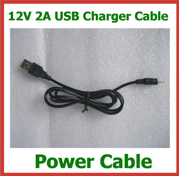 12V 2A USB Cable Lead Charger to DC 2.5mm Cord for Tablet Cube 10 inch U30GT/U30GT2/U9GT5 Vido N90FHD Chuwi V9 Ainol Hero DC Power Cable