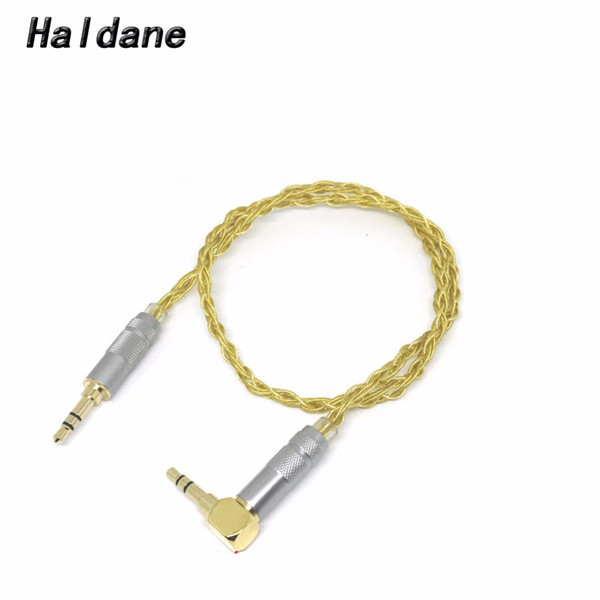 Free Shipping Haldane Audio Jack 3.5mm Aux Cable Male to Male Aux Cable 3.5mm Jack Audio auxiliar for Car Headphone MP3/4