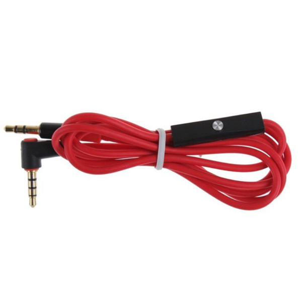 Onsale Mayitr 3.5mm Male to Male Car Aux Audio Cable 3.5 Jack Right Angle Audio Cable Cord With Mic for Earphone