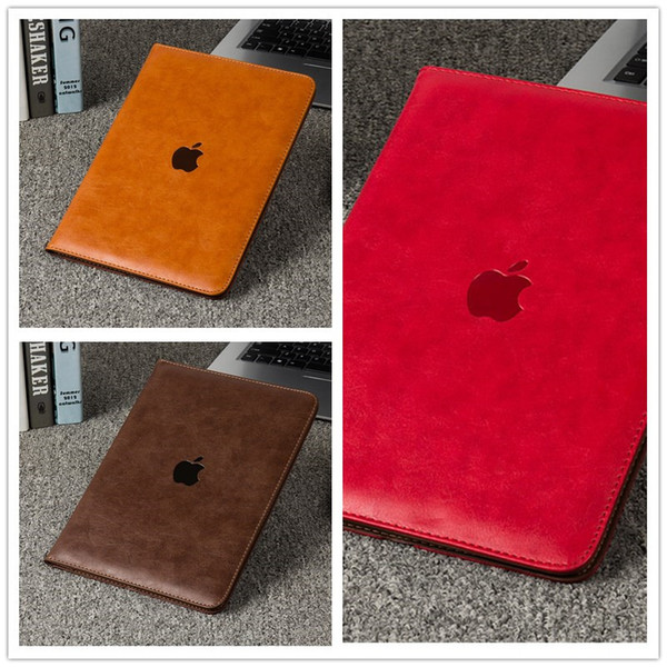 NEW Litchi Pattern Flip Leather Smart Case Cover for iPad air1/air2 With Stand Holder Folding Folio for ipad Mini 1 2 3 4 9.7 inch iPad Pro