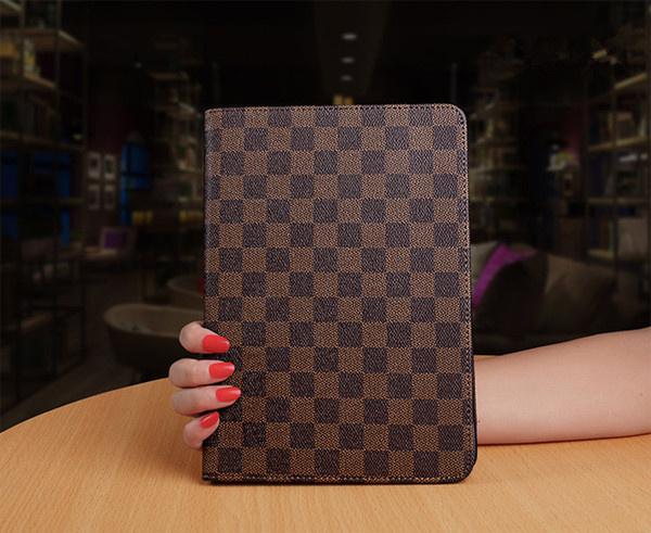 New fashion Tablet Case PU Leather with soft TPU cover for iPad 2/3/ 4/5/6 mini 1 2 3 air 1/2 ipad 9.7 with stand shockproof Dormancy shell