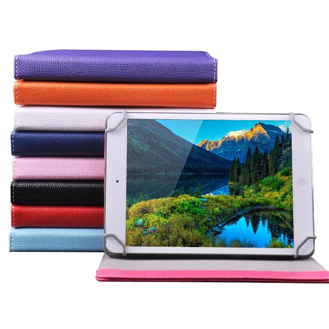 7 8 9 10 inch Multi-color PU Leather Case with Stand Holder Flip Cover Built-in Card Buckled Universal Leather Tablet Case for Tablet PC MID