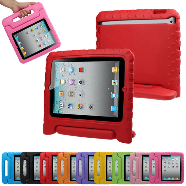 Multifunction Kids Safe Soft EVA Light Foam Weight Shock Proof Handle Protective Case With Stand For iPad 2/3/ Ipad Air ipad Mini