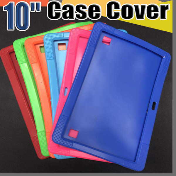 Cheapest 50pcs Anti Dust Kids Child Soft Silicone Rubber Gel Case Cover For 10