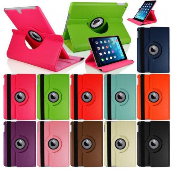 360 Degree Rotating Stand Case For iPad Mini 1 2 3 Case PU Leather Smart Flip Cover For Funda iPad Mini Case Cover