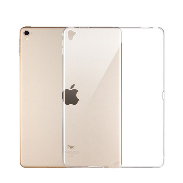 Silicon Case For iPad Pro 11 12.9 2018 9.7 Clear Transparent Case Soft TPU Back Cover Tablet Case For iPad 2 3 4 5 6 Air 1 Mini