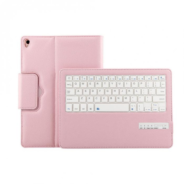 Lightweight Stand Portfolio PU Leather Cover Case with Bluetooth Keyboard for 10.5 inch Apple iPad Pro XXM8