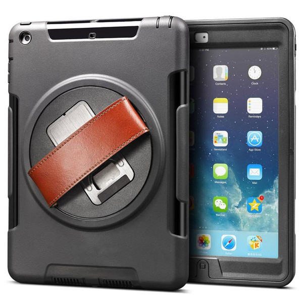 For iPad Case Heavy Duty Hybrid Case for iPad 2/3/4 5 Air 6 Air 2 mini 1/2/3 iPad MINI 4 DHL Free Shipping