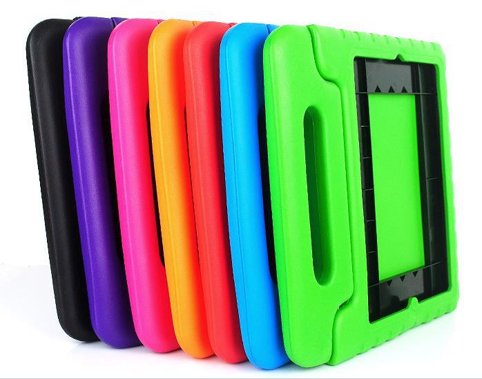 Cartoon EVA Foam innoxious material Children Kids Shockproof Protection Protective Case Cover for iPad 2 3 4 and iPAD AIR Portable case cute