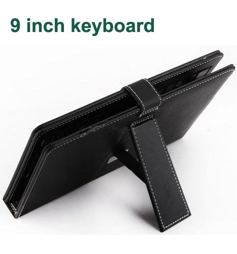 Wholesale - freeshipping 9 inch keyboard multi-color PU leather case cover with keypad for tablet jp0150