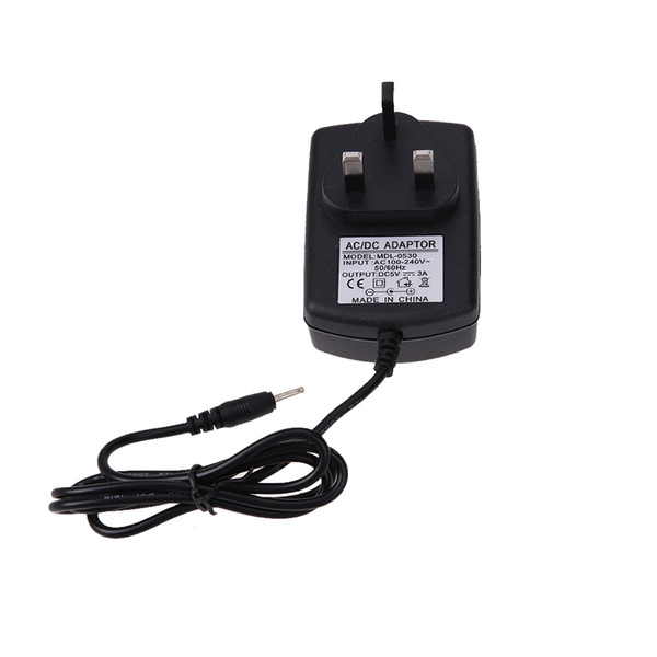 Wholesale- Universal UK Plug AC to DC 5V 3A 2.5*0.7mm Power Supply Charger Adapter for Windows Android Tablet PC 1M Cable