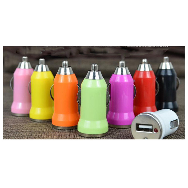 5V 1A Multi Color Mini USB Car Charger Adapter Universal for iPod / Digital Cameras / PDA / Cell Phone