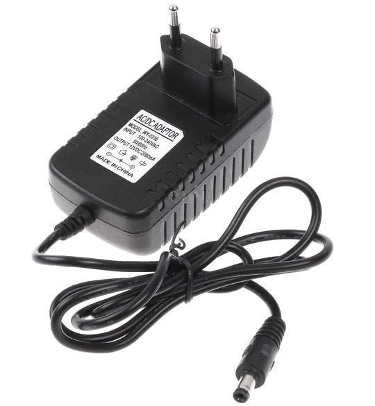 DHL Freeshipping AC 100V-240V to DC 12V 2A 5.5mm x 2.5mm Plug Converter Wall Charger Power Supply Adapter EU US UK plug MQ50