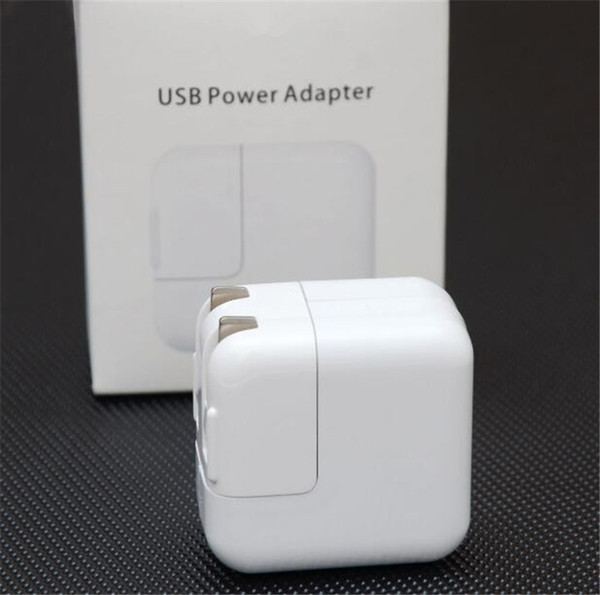 AAAA OEM Quality 12w 2.4a US/EU Plug USB AC Power Adapter Wall charger Home Charger for pad computer With retail box