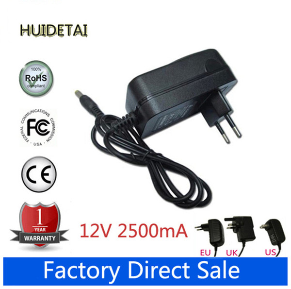 Wholesale-12V 2500mA 2.5A AC DC Power Supply Adapter Wall Charger For Cube i7 Stylus Windows 10 Tablet PC