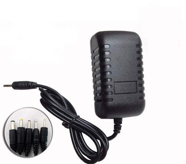 5V 2A Black Wall Charger Power Adapter 2.5mm US/EU Plug Adapters for android Tablet PC 300pcs up