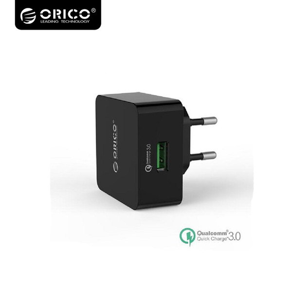 Orico 1 Port QC3.0 USB Quick Charger Wall Charger with 1m Free Micro USB Cable QTW-1U