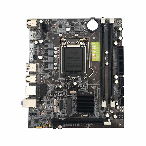 New 190*170mm Desktop P55 LGA 1156 Motherboard 8GB Max 2xDDR3 USB 2.0 Computer Motherboard Mainboard 3xSATA2.0 1*M-SATA