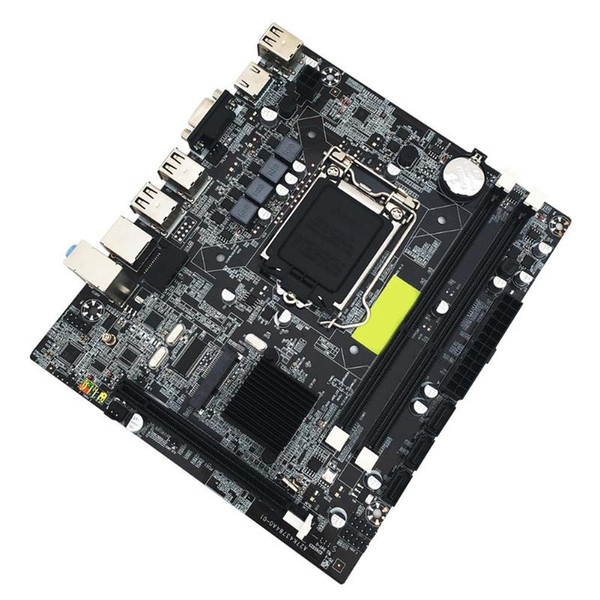 Computer Motherboard DDR3 Mainboard for Intel H55 1156Pin Full Solid State Support replace for P55 I3 i5 i7 Series CPU