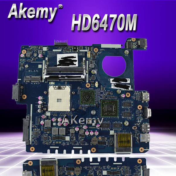 Akemy QBL60 LA-7552P REV:1.0 Laptop motherboard for ASUS K53TA K53TK K53T K53 Test original mainboard 1GB Video card HD6470