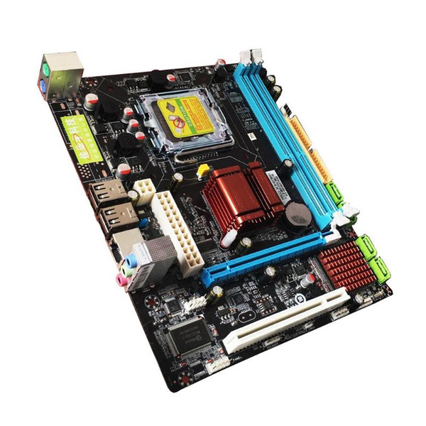 PC Motherboard High Compatibility P45 Computer Fast Ethernet Mainboard LGA 771/775 Dual Board DDR3 Support L5420