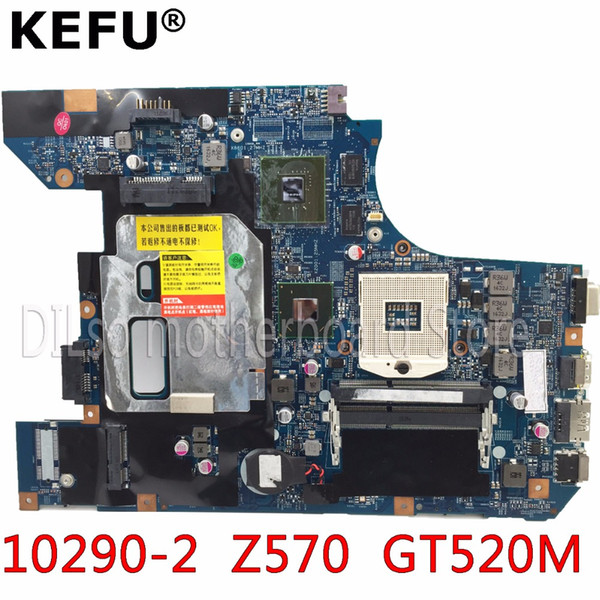 KEFU 10290-2 48.4PA01.021 LZ57 MB original motherboard for Lenovo Z570 B570 Laptop motherboard Z570 GT520M Test