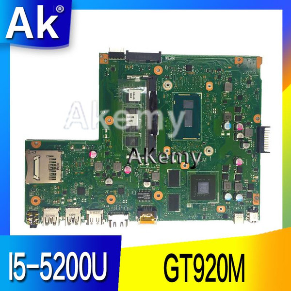 AK X540LJ Laptop motherboard for ASUS X540LJ X540L F540L X540 Test original mainboard 4G-RAM I5-5200U GT920M