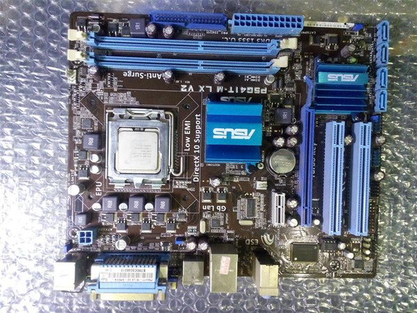 ASUS original motherboard P5G41T-M LX V2 DDR3 LGA 775 8GB Integrated G41 Desktop motherborad