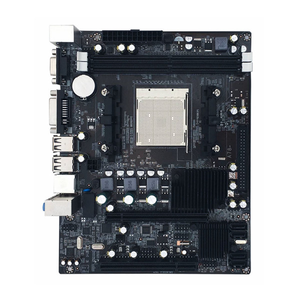 Brand New 216*168mm Desktop A780 Computer Motherboard AM2 2*DDR2 4GB Ram PC Mainboard Double Channel Support VGA DVI For AMD