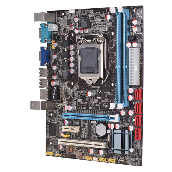 H55 Motherboard New LGA1156 DDR3 Supports I3 I5 I7 CPU Motherboard PCI-Express USB Ports Mainboard Main Board For Computer