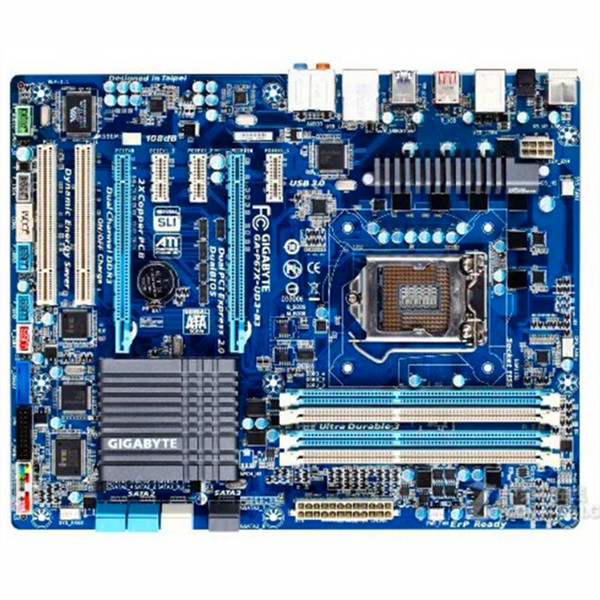 For Gigabyte GA-P67X-UD3-B3 Original Used Desktop Motherboard P67X-UD3-B3 P67 LGA 1155 i3 i5 i7 DDR3 32G SATA3 ATX