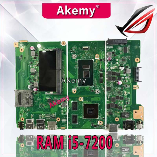 Akemy X441UA Motherboard with 4G RAM i5-7200 For ASUS X441UV X441U F441U A441U X441UR Laptop Mainboard Motherboard test 100% OK