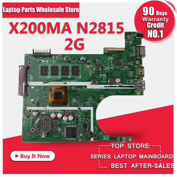 Free shipping Original laptop Laptop motherboard FOR ASUS X200MA K200MA F200MA mainboard With N2815 CPU 2G Integrated fully test